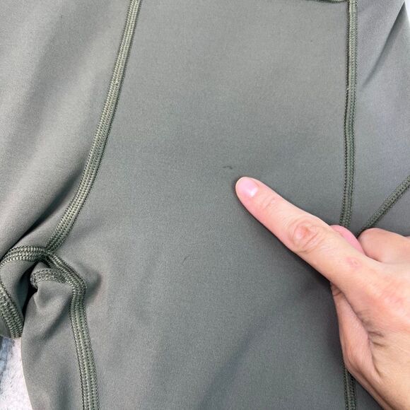 Lululemon In Movement Tight Leggings High Rise 25โ Inseam Womens 4 Olive Green - Picture 5 of 10
